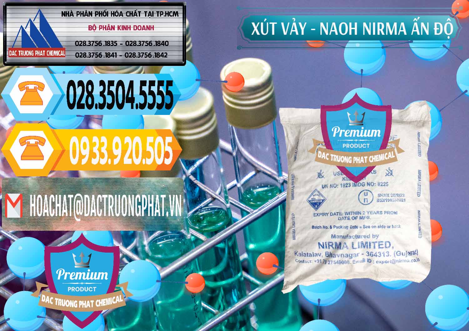 Phân phối _ bán Xút Vảy - NaOH Vảy Nirma Ấn Độ India - 0371 - Nhà phân phối và cung cấp hóa chất tại TP.HCM - hoachattayrua.net