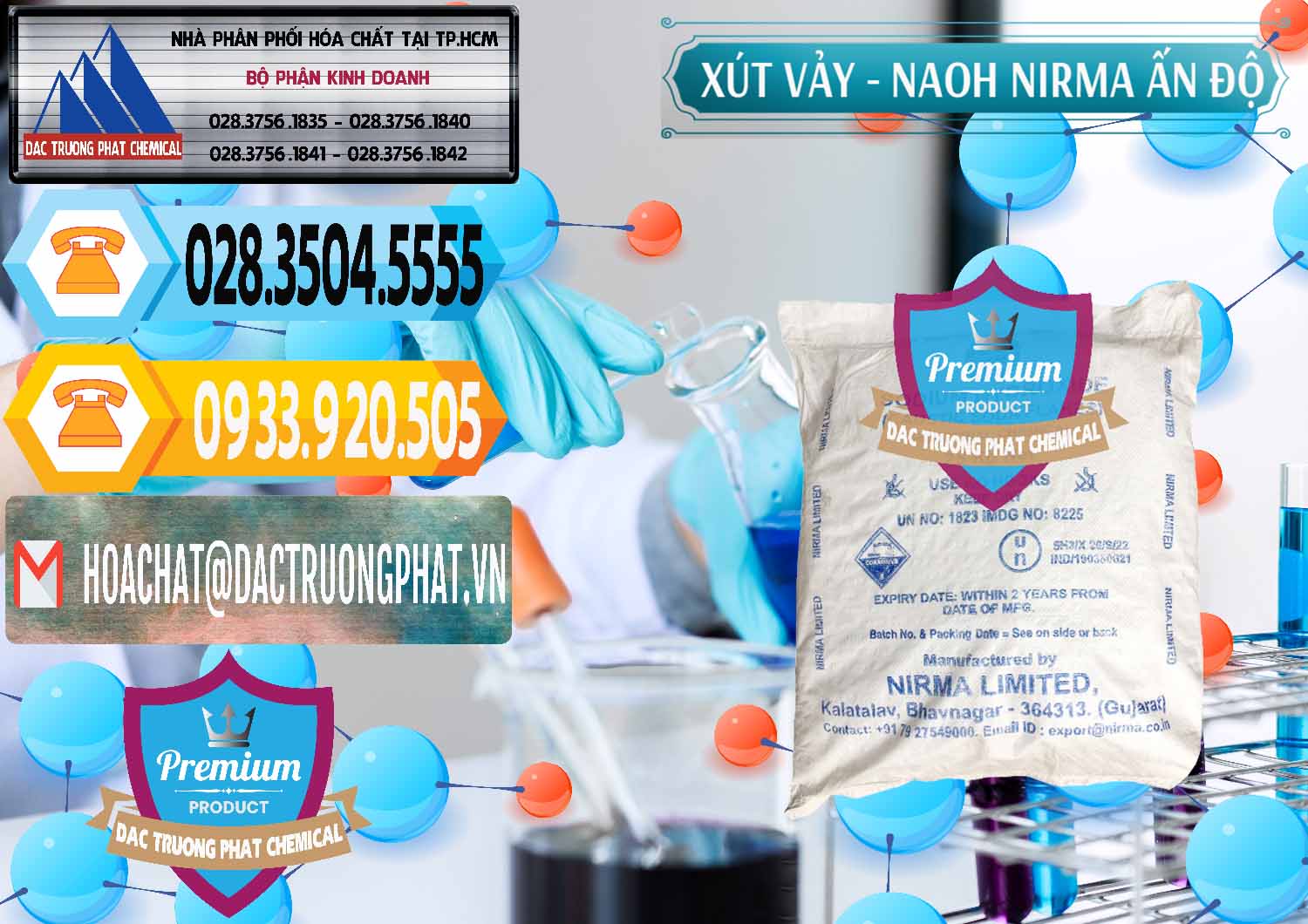 Nơi chuyên bán - phân phối Xút Vảy - NaOH Vảy Nirma Ấn Độ India - 0371 - Cty cung cấp _ nhập khẩu hóa chất tại TP.HCM - hoachattayrua.net
