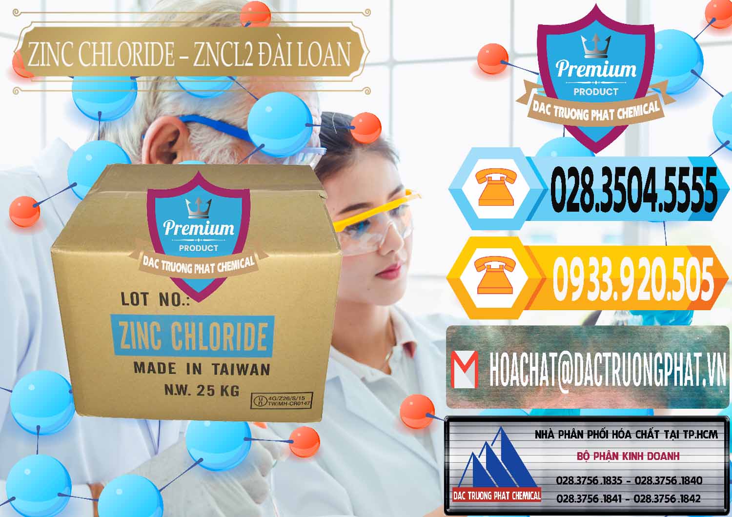 Nơi chuyên kinh doanh & bán Zinc Chloride - ZNCL2 96% Đài Loan Taiwan - 0178 - Đơn vị chuyên phân phối ( nhập khẩu ) hóa chất tại TP.HCM - hoachattayrua.net