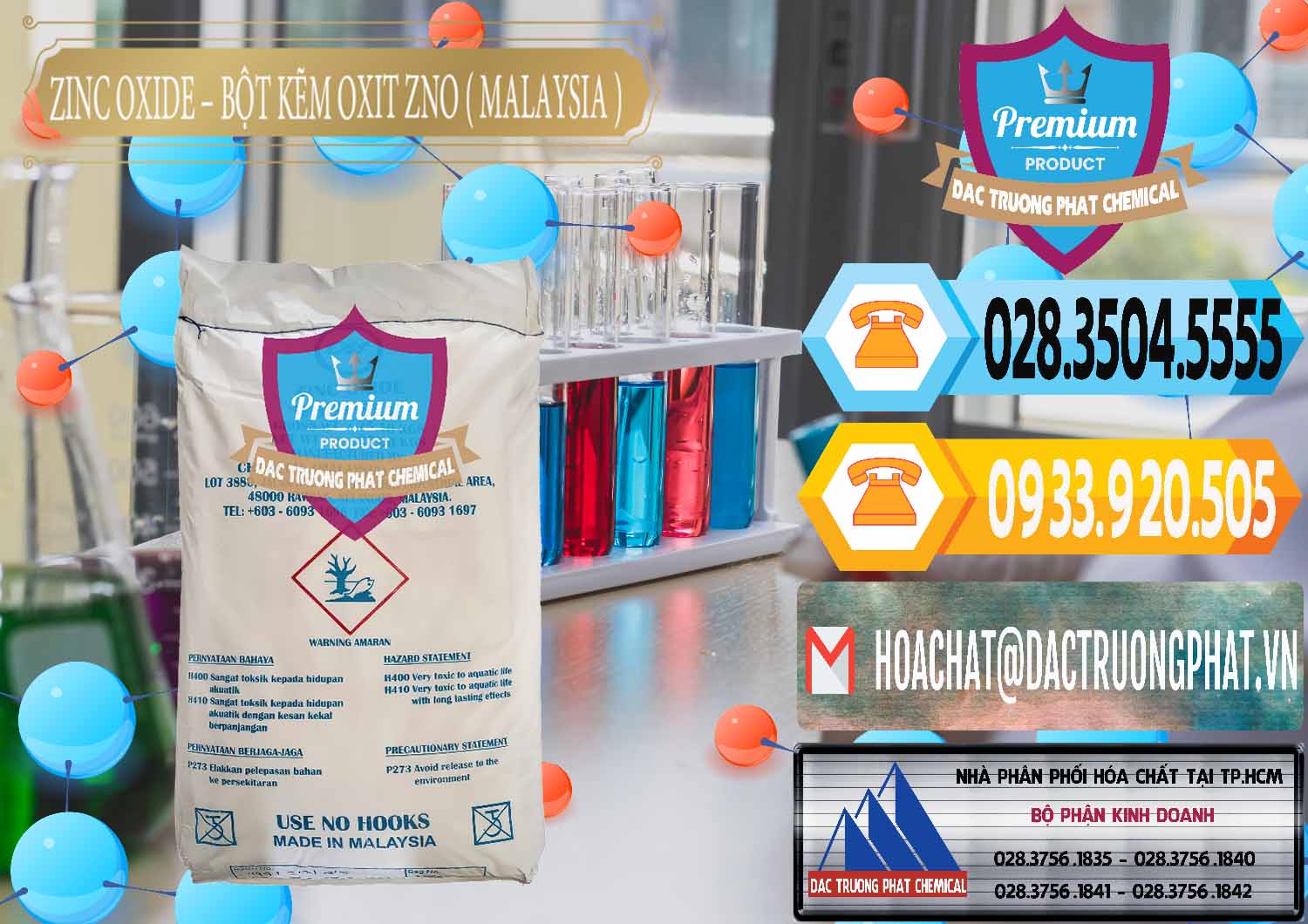 Đơn vị chuyên kinh doanh - bán Zinc Oxide - Bột Kẽm Oxit ZNO Malaysia - 0179 - Đơn vị chuyên phân phối - nhập khẩu hóa chất tại TP.HCM - hoachattayrua.net