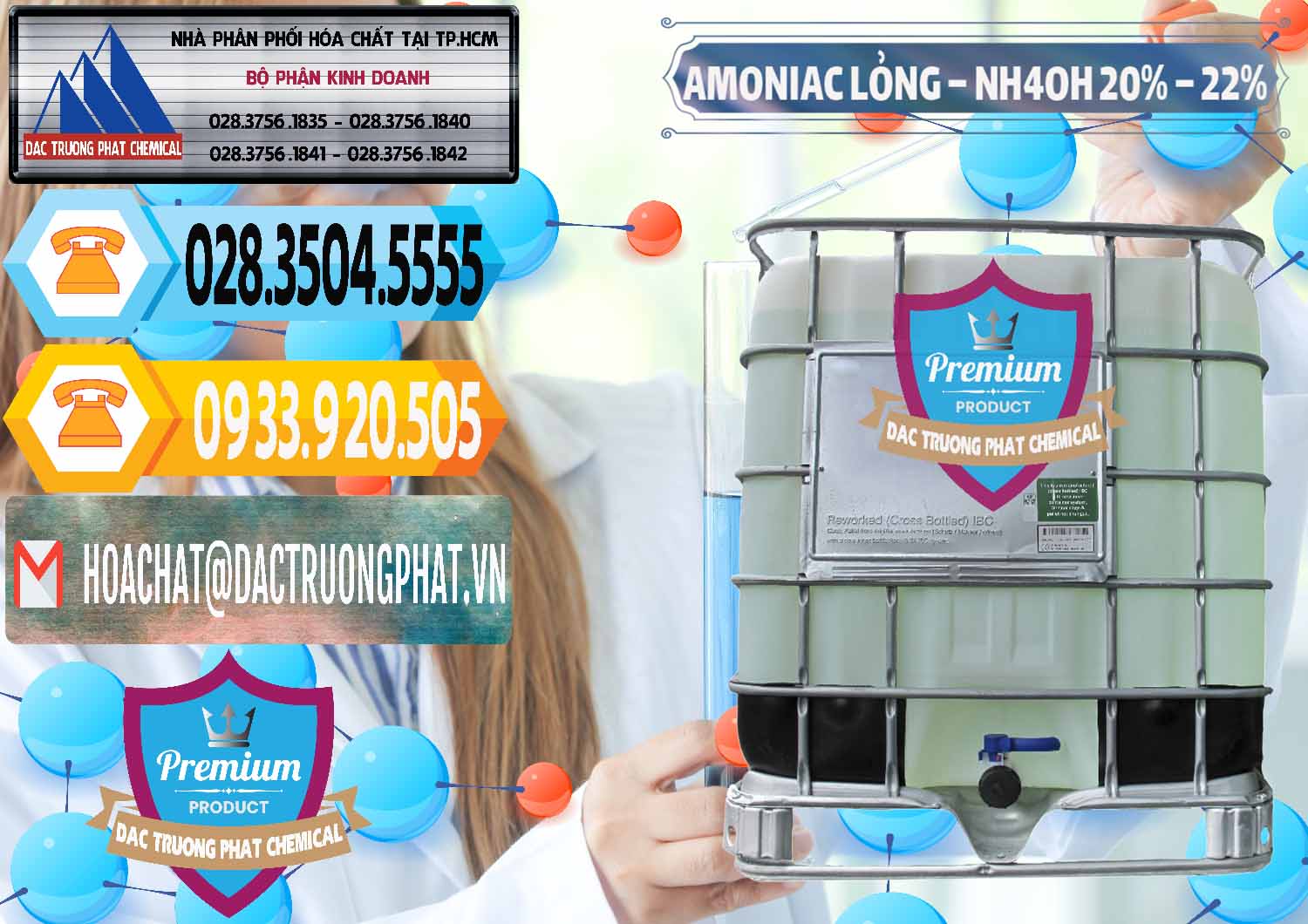 Bán & cung cấp Amoniac Lỏng – NH4OH 20% – 22% Việt Nam - 0185 - Cty bán ( cung ứng ) hóa chất tại TP.HCM - hoachattayrua.net