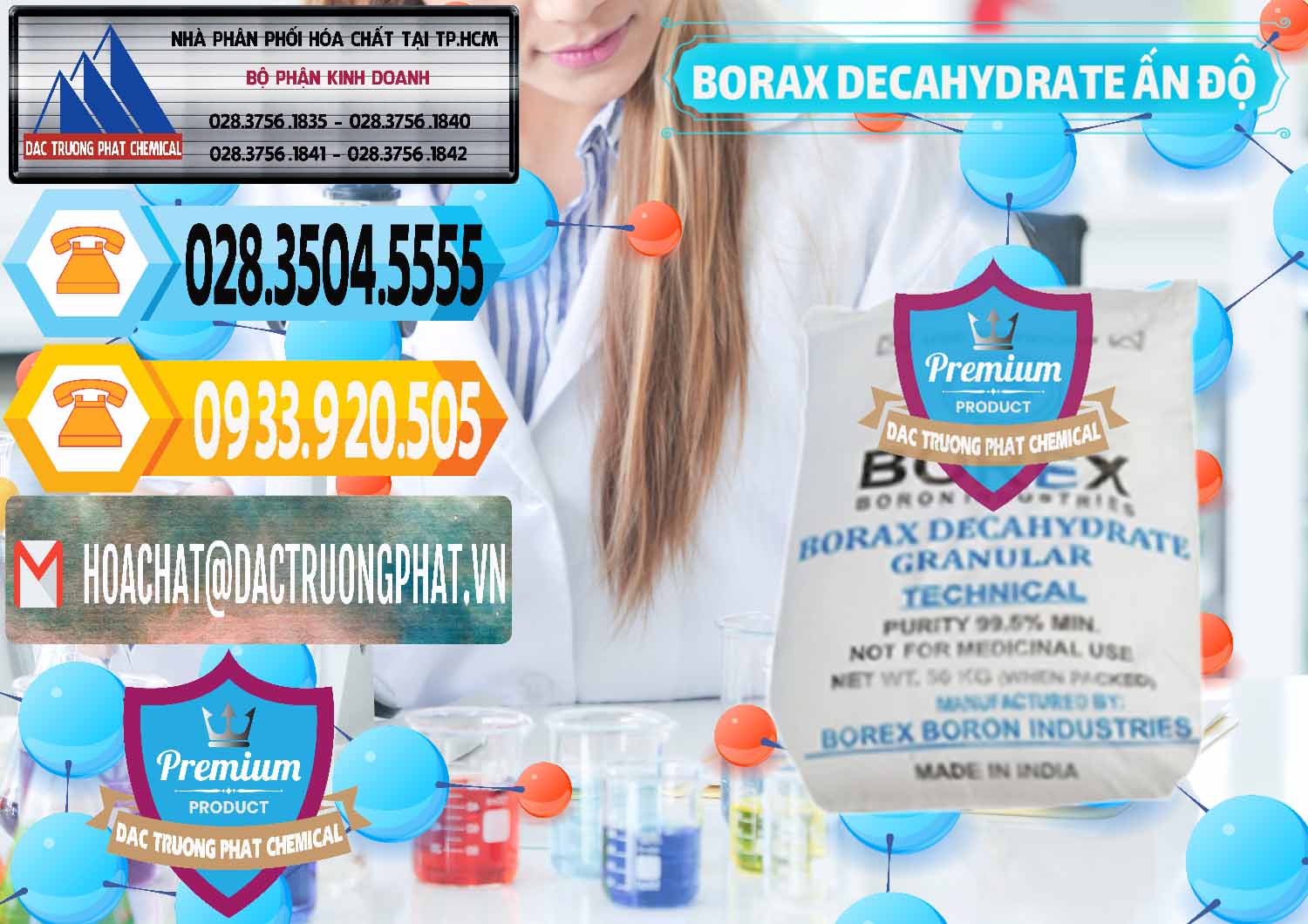 Công ty chuyên bán và cung cấp Borax Decahydrate Ấn Độ India - 0449 - Công ty chuyên phân phối & bán hóa chất tại TP.HCM - hoachattayrua.net
