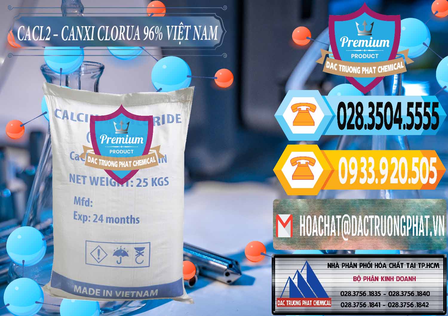 Chuyên phân phối _ kinh doanh CaCl2 – Canxi Clorua 96% Việt Nam - 0236 - Cty chuyên cung cấp _ kinh doanh hóa chất tại TP.HCM - hoachattayrua.net