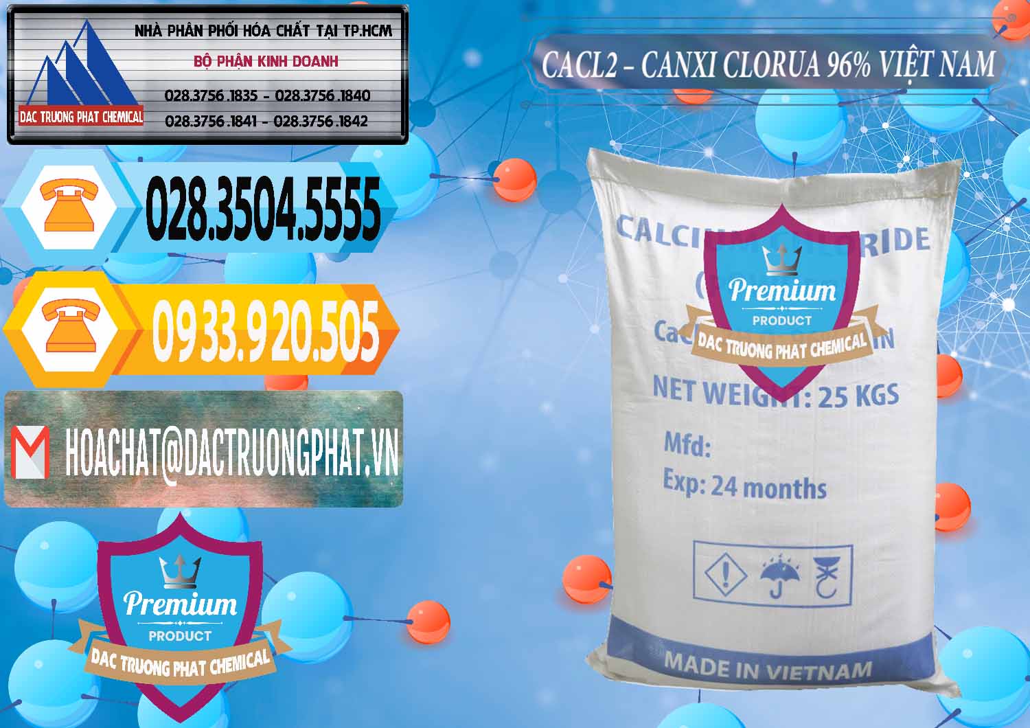 Cung cấp _ bán CaCl2 – Canxi Clorua 96% Việt Nam - 0236 - Cty cung ứng ( phân phối ) hóa chất tại TP.HCM - hoachattayrua.net