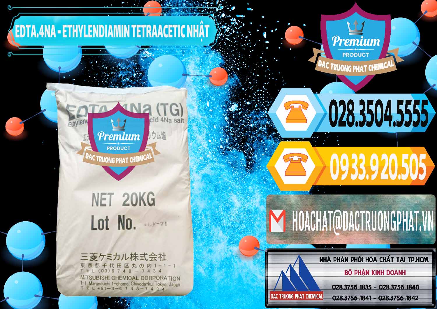 Chuyên cung cấp và bán EDTA 4Na - Ethylendiamin Tetraacetic Nhật Bản Japan - 0482 - Nơi phân phối ( bán ) hóa chất tại TP.HCM - hoachattayrua.net
