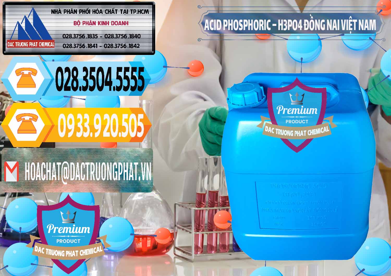 Chuyên cung ứng _ phân phối Acid Phosphoric – Axit Phosphoric 85% Đồng Nai Việt Nam - 0183 - Cung cấp ( phân phối ) hóa chất tại TP.HCM - hoachattayrua.net
