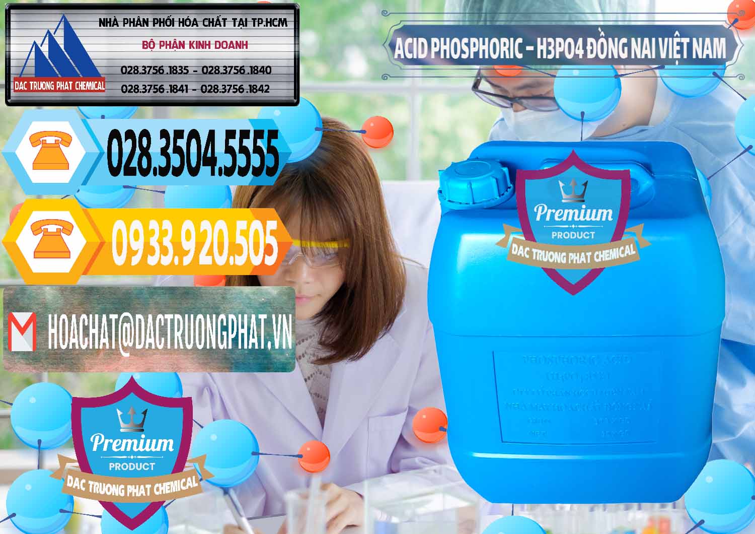 Chuyên kinh doanh - phân phối Acid Phosphoric – Axit Phosphoric 85% Đồng Nai Việt Nam - 0183 - Kinh doanh ( cung cấp ) hóa chất tại TP.HCM - hoachattayrua.net