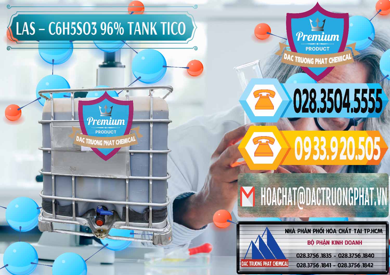 Công ty phân phối - bán Chất tạo bọt Las P Tico Tank IBC Bồn Việt Nam - 0488 - Công ty phân phối & bán hóa chất tại TP.HCM - hoachattayrua.net