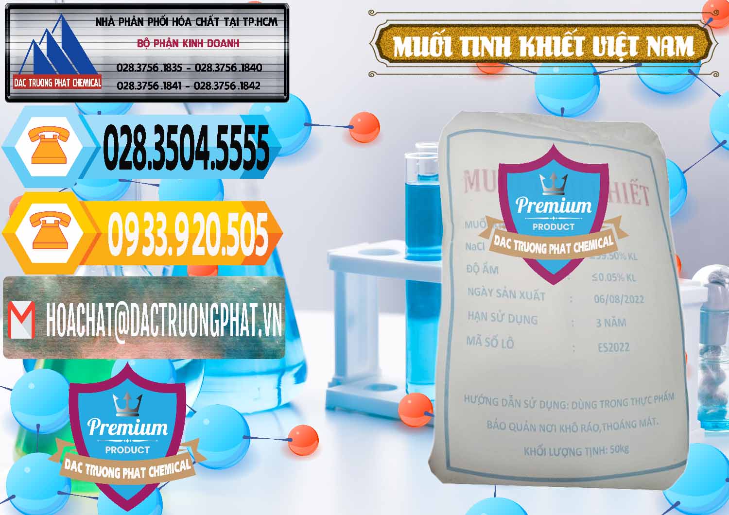 Cung ứng _ phân phối Muối NaCL – Sodium Chloride Việt Nam - 0384 - Cty chuyên cung cấp ( kinh doanh ) hóa chất tại TP.HCM - hoachattayrua.net