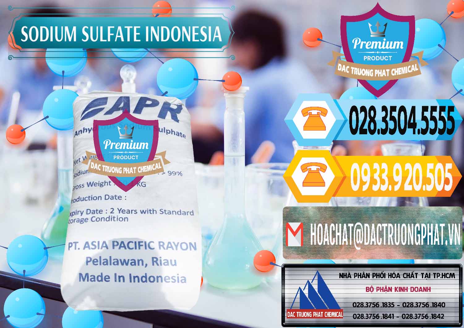 Đơn vị cung ứng - bán Sodium Sulphate - Muối Sunfat Na2SO4 APR Indonesia - 0460 - Chuyên bán ( cung cấp ) hóa chất tại TP.HCM - hoachattayrua.net
