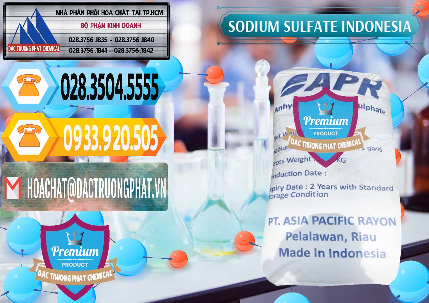 Công ty chuyên nhập khẩu _ bán Sodium Sulphate - Muối Sunfat Na2SO4 APR Indonesia - 0460 - Cty phân phối & cung ứng hóa chất tại TP.HCM - hoachattayrua.net