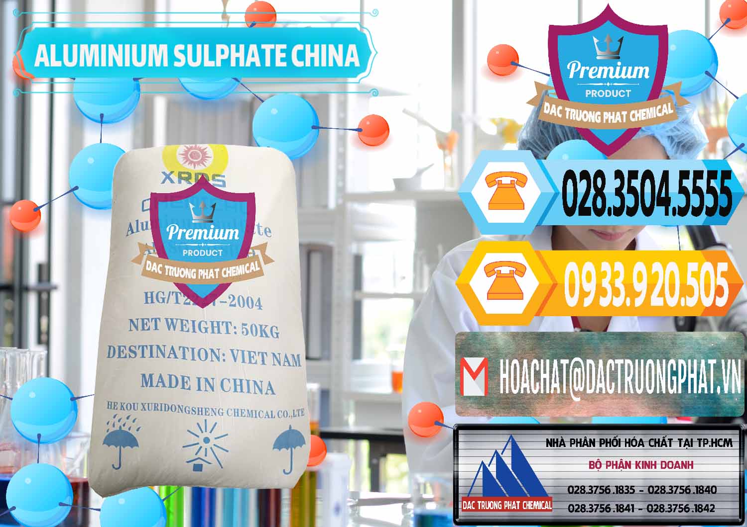 Đơn vị chuyên cung ứng - bán Phèn Nhôm - Al2(SO4)3 17% Trung Quốc China - 0464 - Phân phối ( cung cấp ) hóa chất tại TP.HCM - hoachattayrua.net
