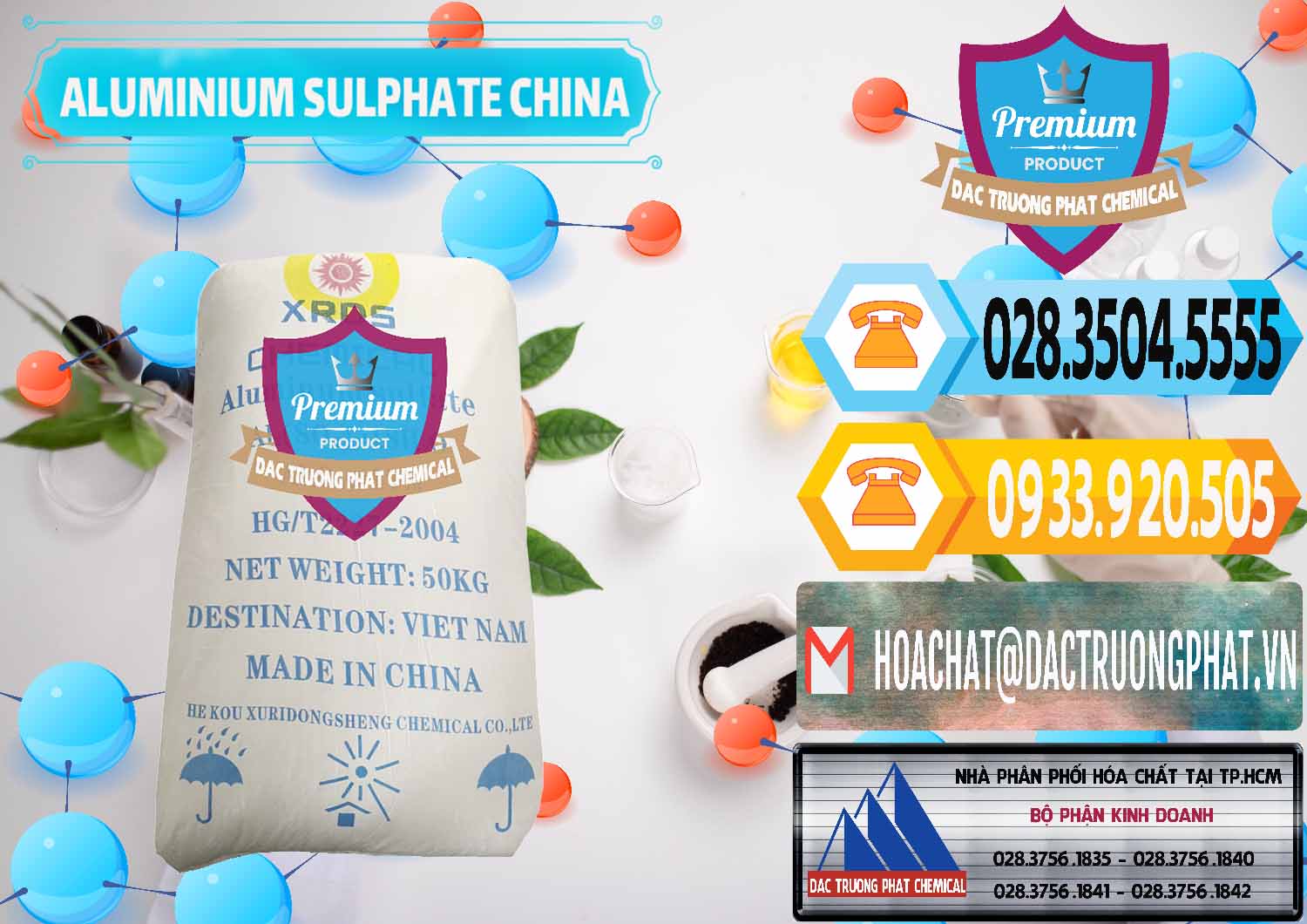 Công ty cung cấp - bán Phèn Nhôm - Al2(SO4)3 17% Trung Quốc China - 0464 - Chuyên bán _ phân phối hóa chất tại TP.HCM - hoachattayrua.net