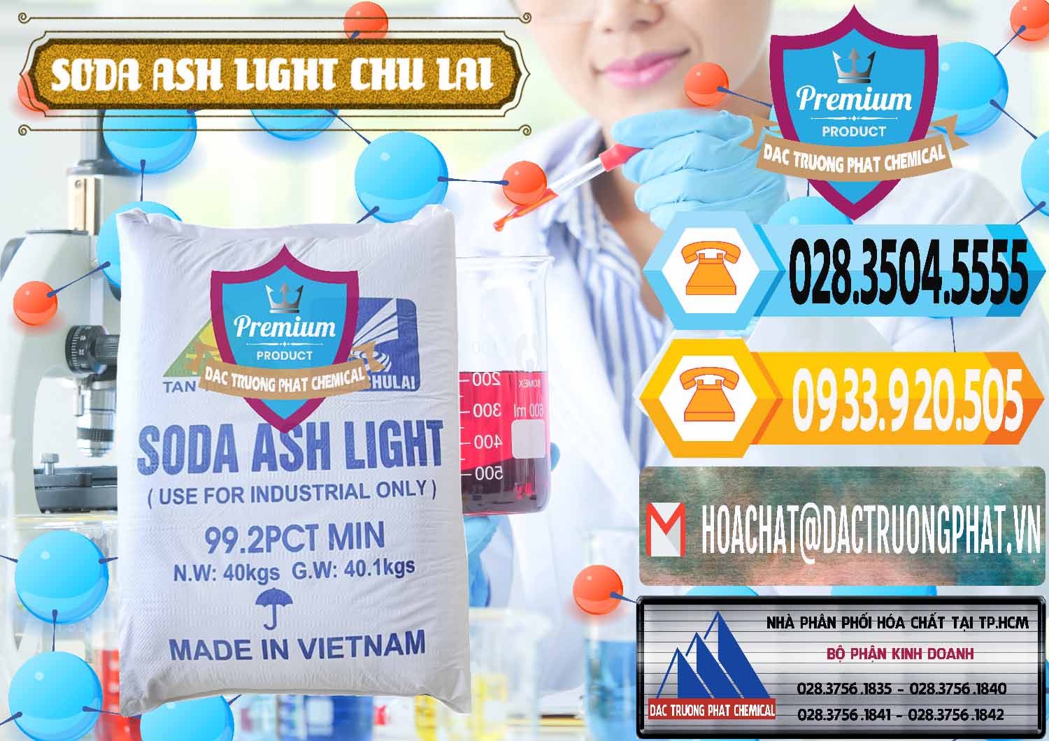Nơi bán - cung cấp Soda Ash Light - NA2CO3 Chu Lai Việt Nam - 0489 - Cung cấp hóa chất tại TP.HCM - hoachattayrua.net