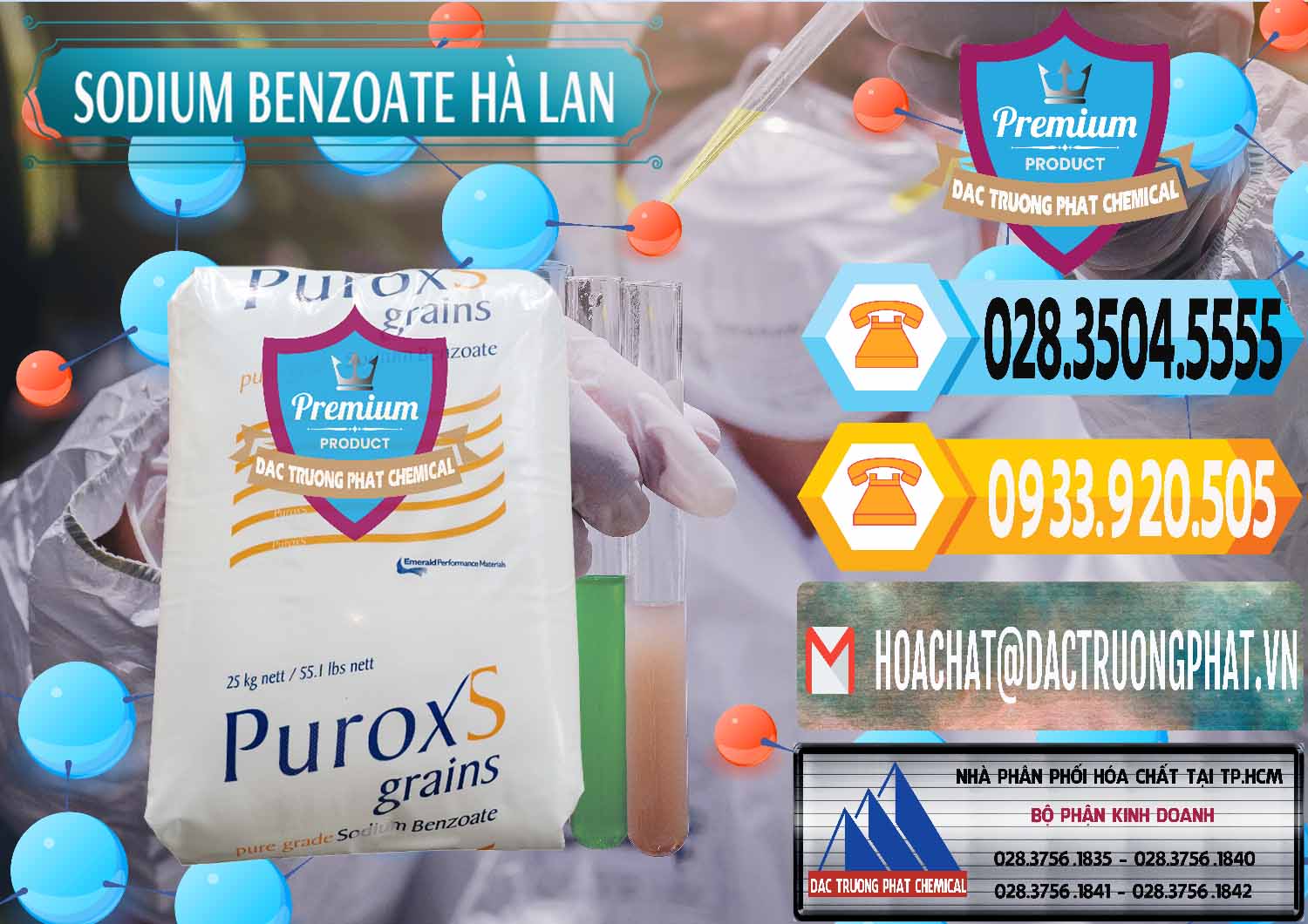 Đơn vị bán _ cung cấp Sodium Benzoate - Mốc Bột Puroxs Hà Lan Netherlands - 0467 - Nhà phân phối ( bán ) hóa chất tại TP.HCM - hoachattayrua.net