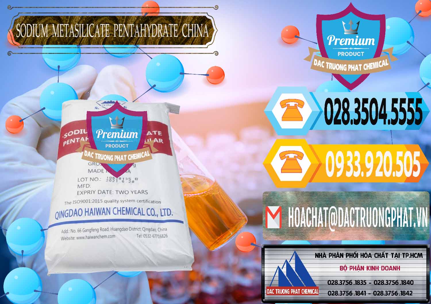 Đơn vị nhập khẩu _ bán Sodium Metasilicate Pentahydrate – Silicate Bột Qingdao Trung Quốc China - 0452 - Nơi chuyên nhập khẩu và cung cấp hóa chất tại TP.HCM - hoachattayrua.net