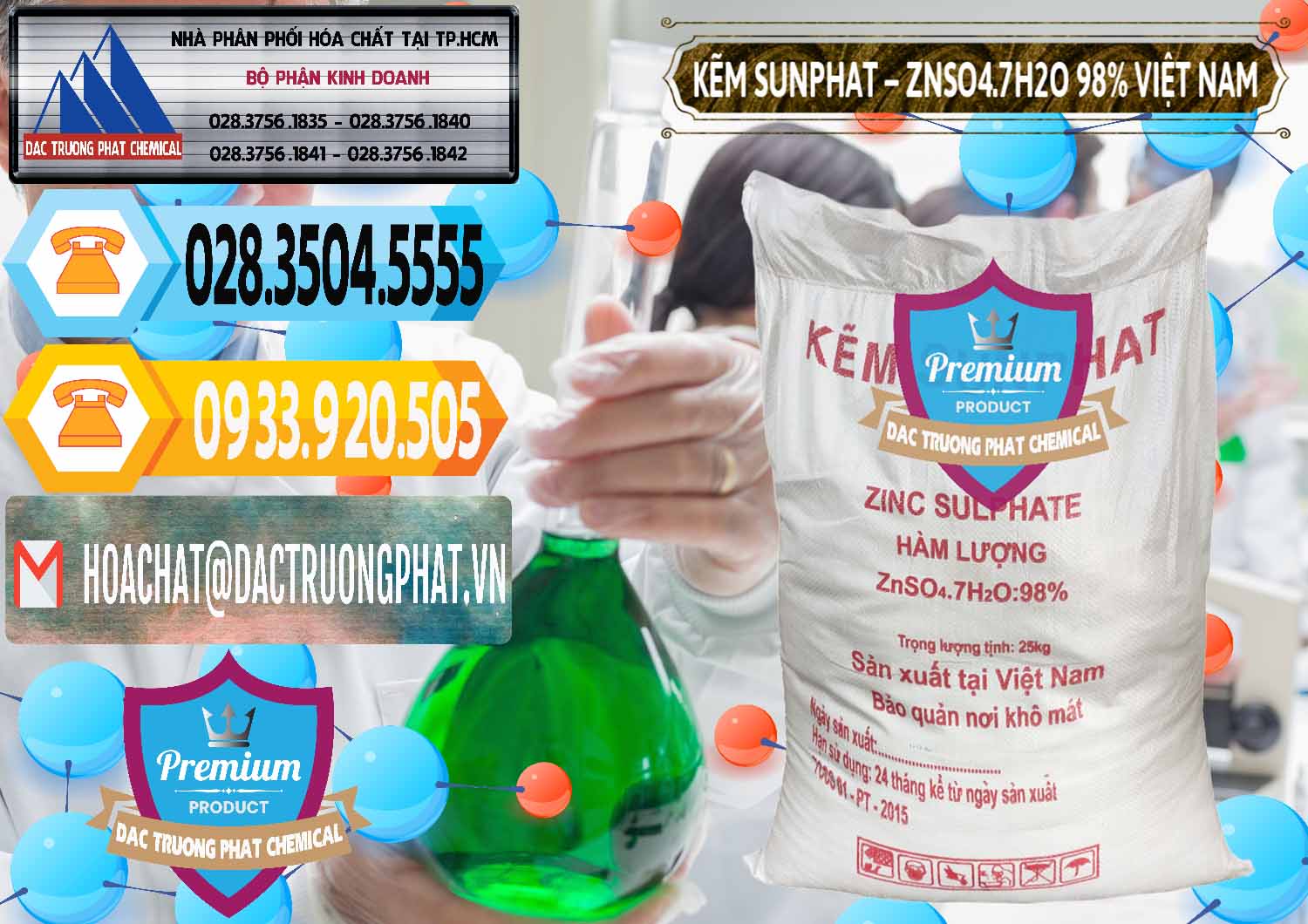 Chuyên cung cấp & bán Kẽm Sunfat – ZNSO4.7H2O Việt Nam - 0189 - Đơn vị bán - cung cấp hóa chất tại TP.HCM - hoachattayrua.net